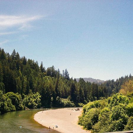 Johnson'S Beach Cabins And Campground Guerneville Esterno foto