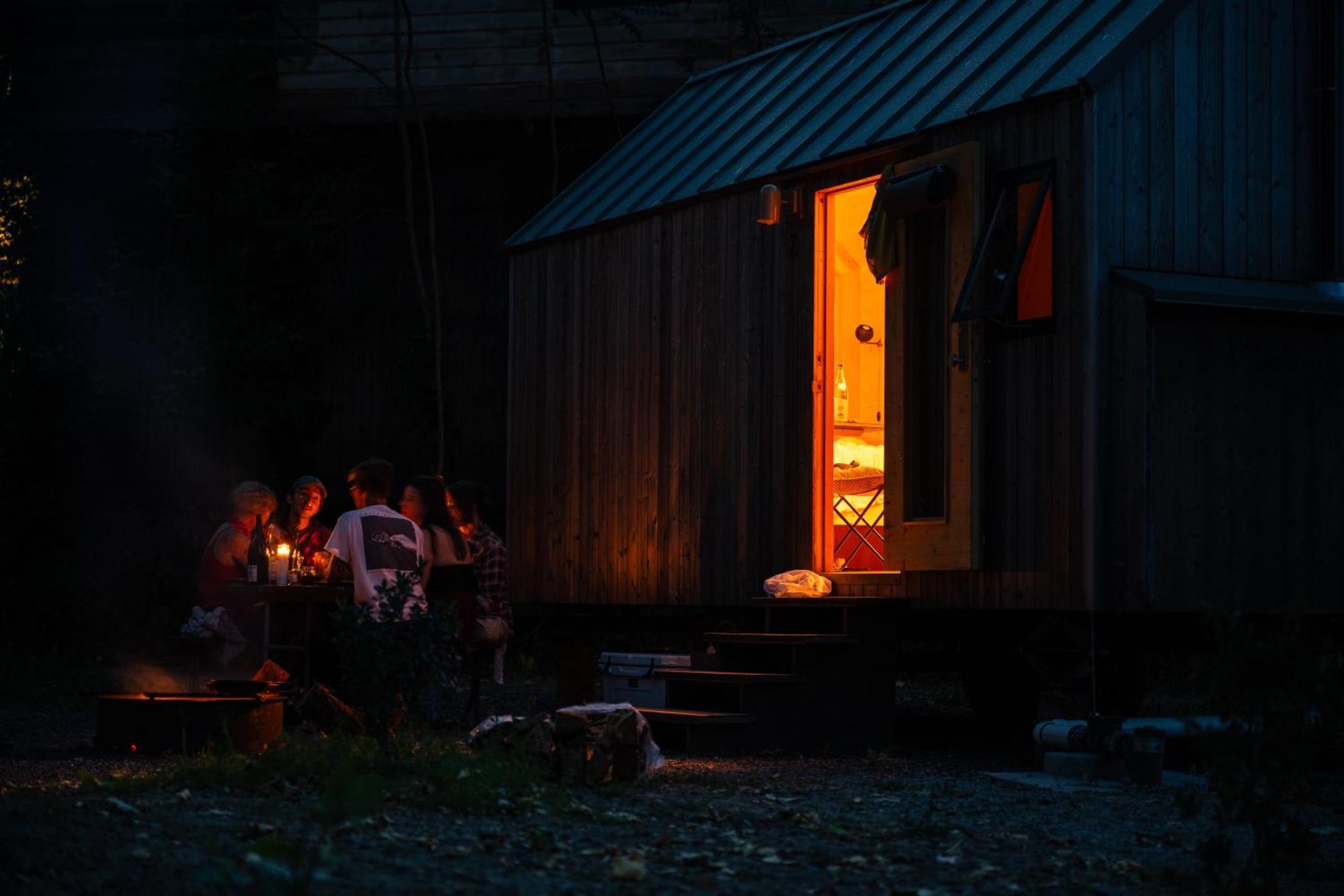 Johnson'S Beach Cabins And Campground Guerneville Esterno foto