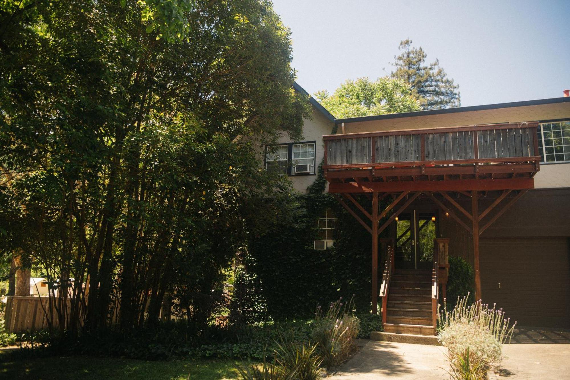 Johnson'S Beach Cabins And Campground Guerneville Esterno foto