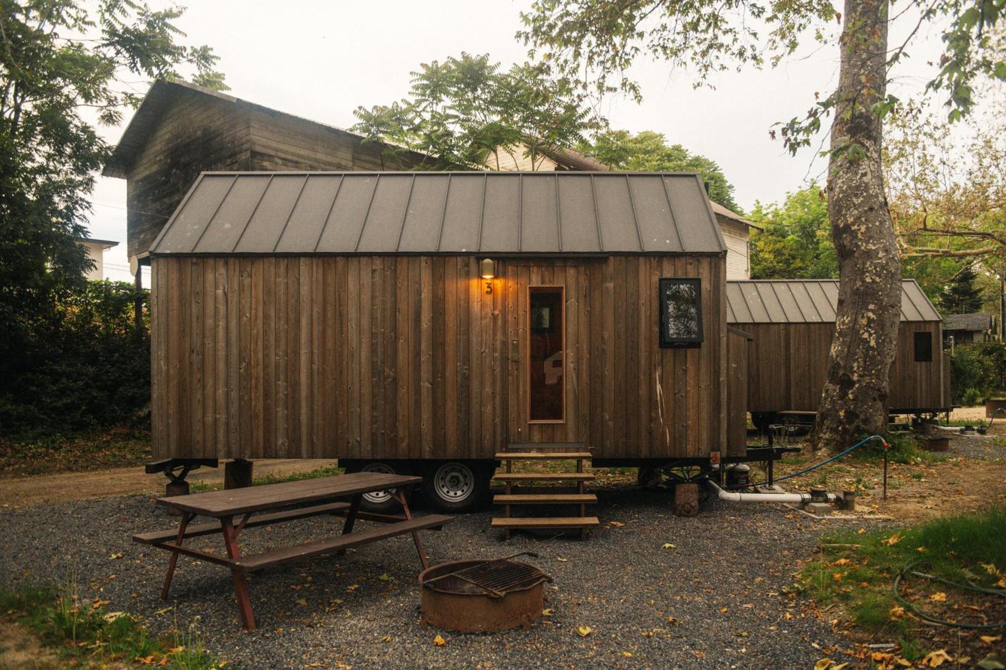 Johnson'S Beach Cabins And Campground Guerneville Esterno foto